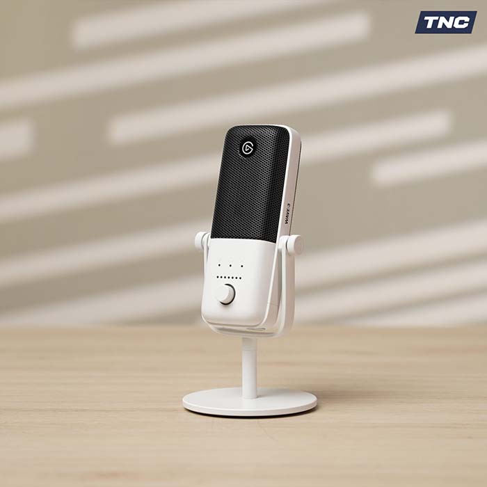 TNC Store Microphone Elgato Wave 3 White